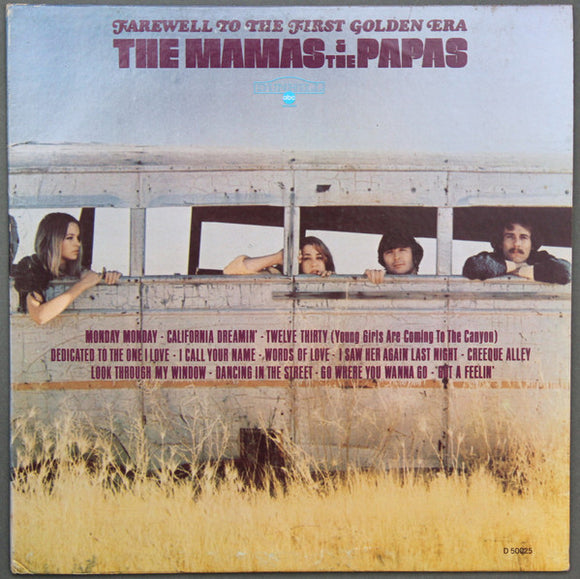 The Mamas & The Papas : Farewell To The First Golden Era (LP, Comp, Mono)