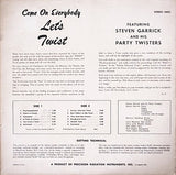 Steven Garrick And His Party Twisters : Come On Everybody Let's Twist! (LP, Album)