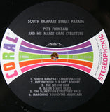 Pete Fountain And His Mardi Gras Strutters : South Rampart Street Parade (LP, Album, Pin)