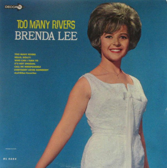 Brenda Lee : Too Many Rivers (LP, Album, Mono)