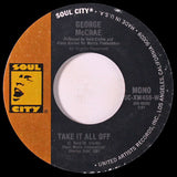 George McCrae : Please Help Me Find My Baby / Take It All Off (7")