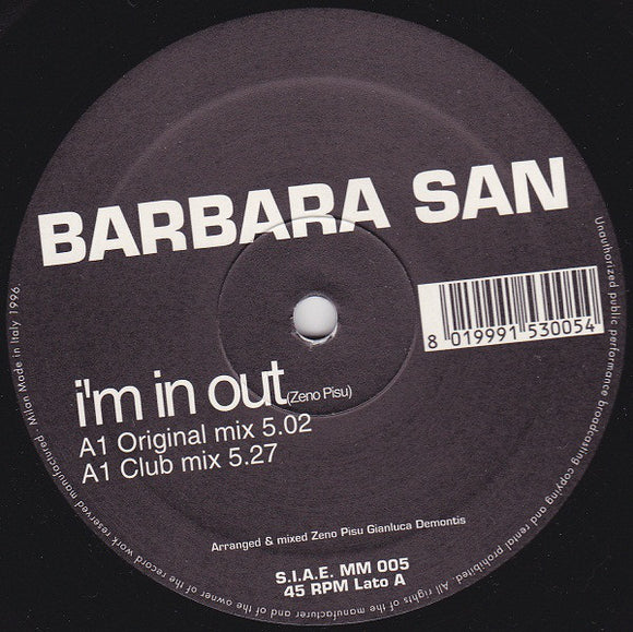 Barbara San : I'm In Out (12