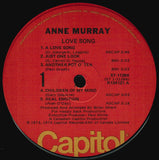 Anne Murray : Love Song (LP, Album, Club, RCA)