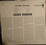 Sarah Vaughan : After Hours With Sarah Vaughan (LP, Album, RP)