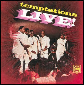 The Temptations : Temptations Live! (LP, Album, Mono)