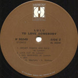 Lulu : To Love Somebody (LP, Comp)