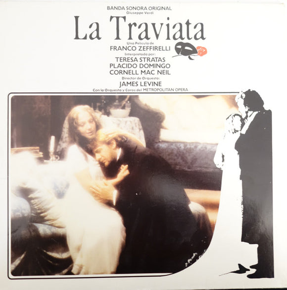 Giuseppe Verdi - James Levine (2), The Metropolitan Opera House Orchestra And Metropolitan Opera Chorus : La Traviata - Banda Sonora Original (2xLP, Album, Gat)