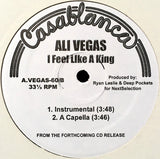 Ali Vegas : I Feel Like A King (12")