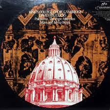 Giovanni Pierluigi da Palestrina - The King's College Choir Of Cambridge : The Pope Marcellus Mass & Missa Brevis (LP, Album)