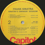 Frank Sinatra With Nelson Riddle And His Orchestra : Sinatra's Swingin' Session !!! (LP, Album, RE, Ter)