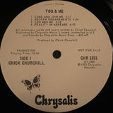 Chick Churchill : You & Me (LP, Promo)