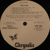 Chick Churchill : You & Me (LP, Promo)