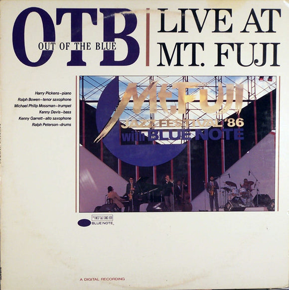 Out Of The Blue (3) : Live At Mt. Fuji (LP, Album)