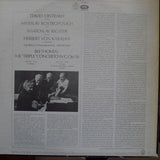 David Oistrach, Mstislav Rostropovich, Sviatoslav Richter, Herbert von Karajan, Berliner Philharmoniker - Ludwig van Beethoven : The "Triple" Concerto In C (LP, Album)