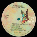 Carly Simon : Boys In The Trees (LP, Album, PRC)