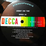 Brenda Lee : Johnny One Time (LP, Album, Glo)