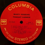 Marty Robbins : Tonight Carmen (LP, Album)