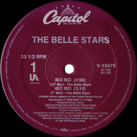 The Belle Stars : Iko Iko (12