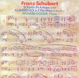 Franz Schubert - Richard Goode : Sonata In A Major, D. 959 • Klavierstück In E-flat Minor, D. 946, No. 1 (CD, Album)