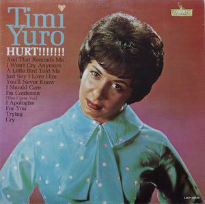 Timi Yuro : Hurt!!!!!!! (LP, Album, Mono)