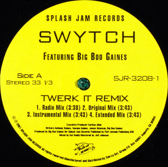 Swytch (2) : Twerk It Remix / Here We Go (12