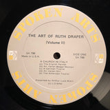 Ruth Draper : The Art Of Ruth Draper Vol. II (A Church In Italy / An English House Party) (LP)