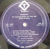 Ernest Bloch / Paul Hindemith / Frank Martin (3) / Marcus Thompson (3), M.I.T. Symphony Orchestra*, David Epstein : Suite Hébraique For Viola And Orchestra - Der Scwanendreher For Viola And Small Orchestra - Sonata Da Chiesa For Viola D'Amore And String Orchestra (LP, Quad)