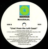 Beausoleil : Live! From The Left Coast (LP, Album)