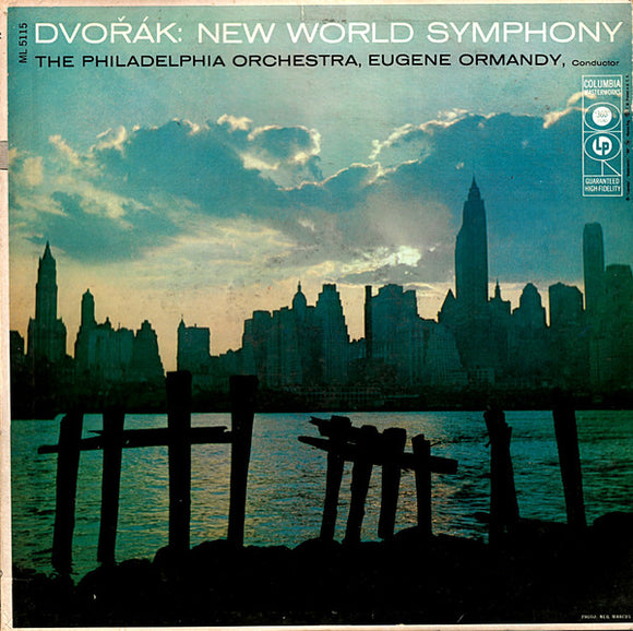 Antonín Dvořák - The Philadelphia Orchestra, Eugene Ormandy : New World Symphony (LP, Album, Mono)
