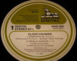 Oliver Knussen - Michael Tilson Thomas, Philharmonia Orchestra / London Sinfonietta, Simon Bainbridge, Walter Trampler : Symphony No. 3 / Ophelia Dances / Viola Concerto (LP)