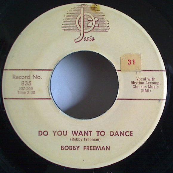 Bobby Freeman : Do You Want To Dance (7