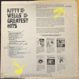 Kitty Wells : Kitty Wells' Greatest Hits (LP, Comp, Pin)