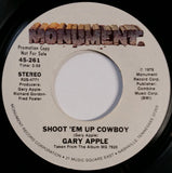 Gary Apple : Shoot 'Em Up Cowboy (7", Promo)