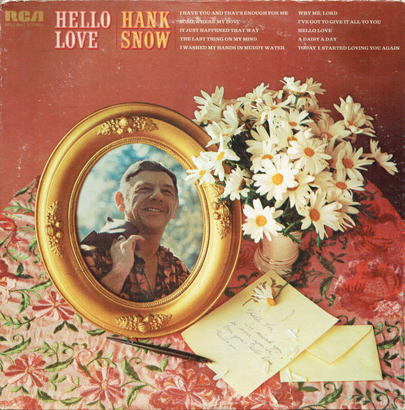 Hank Snow : Hello Love (LP, Album)