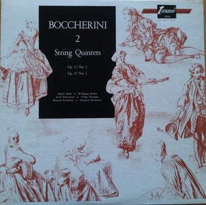 Luigi Boccherini : 2 String Quintets - Op. 13, No. 5 - Op. 47, No. 1 (LP, Album)