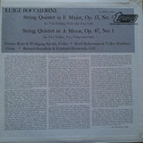 Luigi Boccherini : 2 String Quintets - Op. 13, No. 5 - Op. 47, No. 1 (LP, Album)