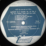 Luigi Boccherini : 2 String Quintets - Op. 13, No. 5 - Op. 47, No. 1 (LP, Album)