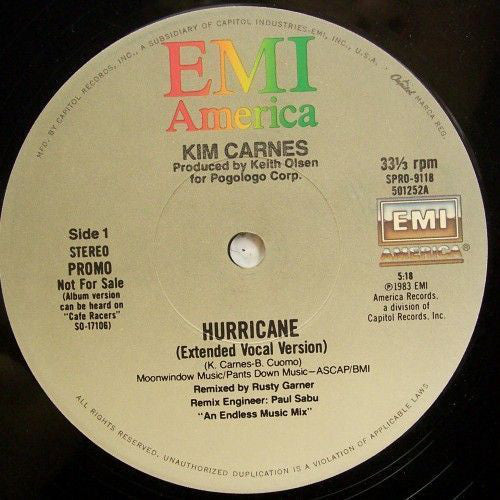 Kim Carnes : Hurricane (12