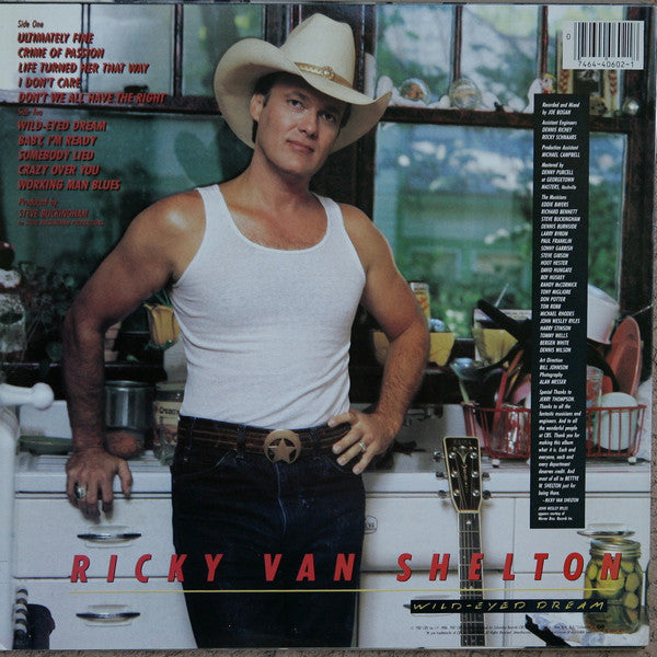 Buy Ricky Van Shelton : Wild-Eyed Dream (LP, Album, Car) Online for a great price – vINYLhEADZ.com