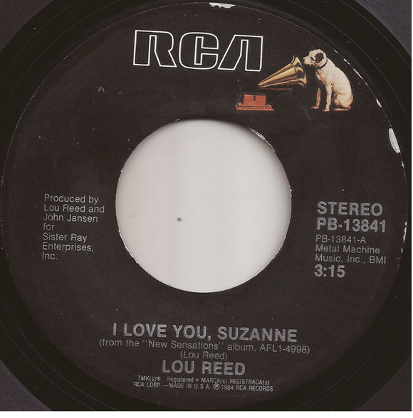 Lou Reed : I Love You, Suzanne (7