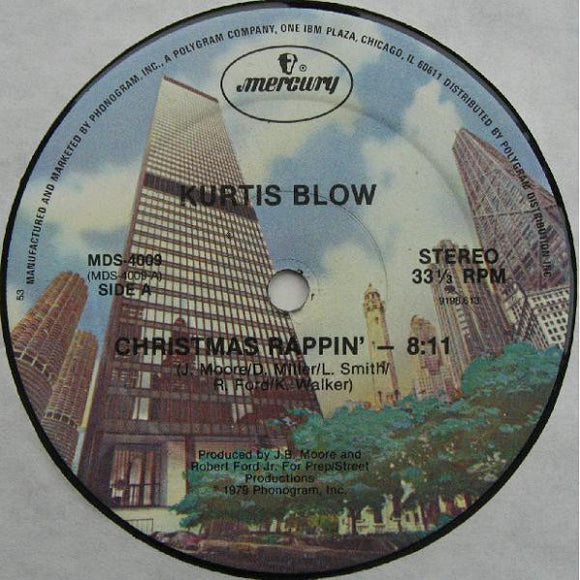 Kurtis Blow : Christmas Rappin' (12