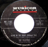 The Platters : Devri / Alone In The Night (Without You) (7", Single)