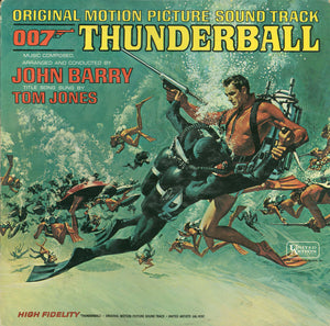 John Barry : Thunderball (Original Motion Picture Soundtrack) (LP, Album, Mono)