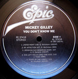 Mickey Gilley : You Don't Know Me (LP, Album)