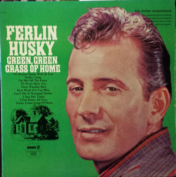 Ferlin Husky : Green, Green Grass Of Home (LP, RE)