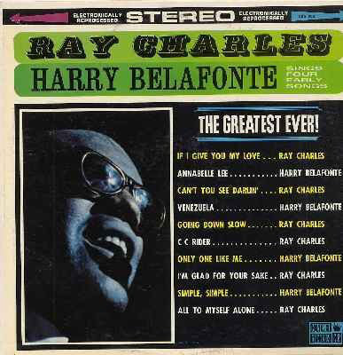 Ray Charles / Harry Belafonte : The Greatest Ever (LP, Comp)