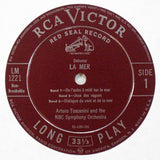 Claude Debussy / Felix Mendelssohn-Bartholdy - Arturo Toscanini And The NBC Symphony Orchestra : La Mer / Incidental Music To A Midsummer Night's Dream (LP, Mono)