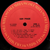 Ian Page (5) : Ian Page (LP, Album)