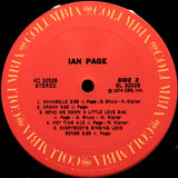 Ian Page (5) : Ian Page (LP, Album)