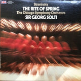 Igor Stravinsky, Georg Solti, The Chicago Symphony Orchestra : The Rite Of Spring (LP, Album)